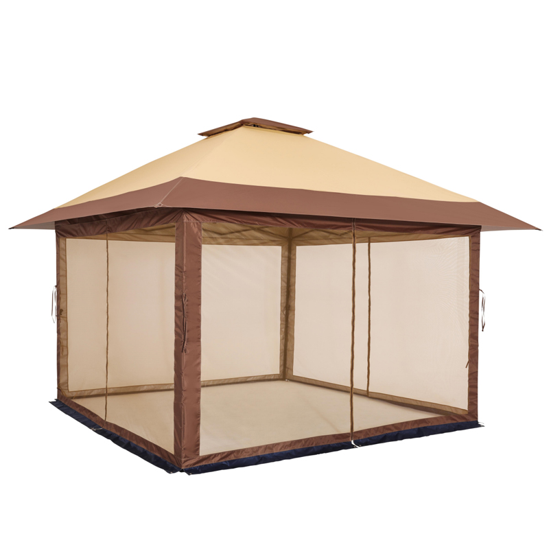 ST-2005GJN-8T-SM 屋檐蓬 帶八桿，手動(dòng)屋檐篷，有紗網(wǎng)